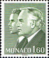 Monaco Poste N** Yv:1335 Mi:1543 Rainier III & Albert De Monaco - Neufs