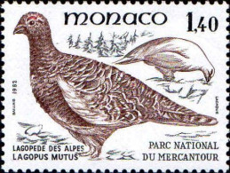 Monaco Poste N** Yv:1320 Mi:1524 Lagopus Mutus - Neufs