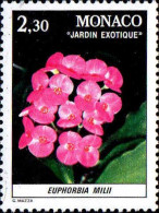 Monaco Poste N** Yv:1308 Mi:1508 Euphorbia Milii - Unused Stamps
