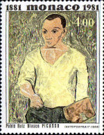 Monaco Poste N** Yv:1293 Mi:1494 Pablo Picasso Autoportrait - Nuovi