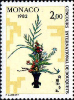 Monaco Poste N** Yv:1296 Mi:1497 Ikebana - Unused Stamps