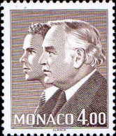 Monaco Poste N** Yv:1284 Mi:1484 Rainier III & Albert De Monaco - Ongebruikt