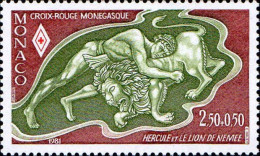 Monaco Poste N** Yv:1288/1289 Croix-Rouge Monégasque Les 12 Travaux D'Hercule - Unused Stamps