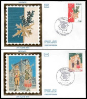 Monaco Fdc Yv:1273/1274 Europa Cept Le Folklore (TB Cachet à Date) Fdc 4-5-81 - FDC