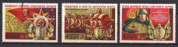 Russia USSR 1978 60th Anniversary Of Soviet Military Forces. Mi 4695-97 - Nuevos