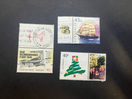 16-5-2024 (stamp) Australia - Used - Selection Of 3 TAB Stamp - Otros & Sin Clasificación