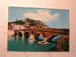 Verona - Ponte Della Pietra E Castel S Pietro - Verona