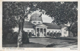 Postcard Germany Badehaus Sol Und Moorbad Luneburg - Sonstige & Ohne Zuordnung