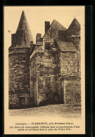 CPA Flamarens, Les Tours Du Remaquable Chateau  - Other & Unclassified