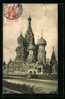 AK Moscou, Temple De Saint-Basile à Présent Un Musée  - Rusland