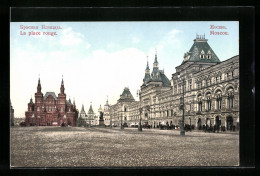 AK Moscou, La Place Rouge  - Russia