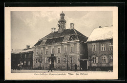 AK Mitau, Das Rathaus Vom östlichen Kriegsschauplatz  - Letland