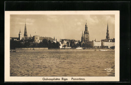 AK Riga, Galvaspilseta Riga, Panorama  - Letland