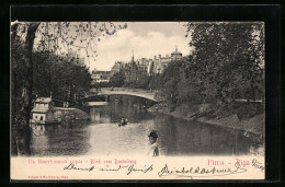 AK Riga, Blick Vom Basteiberg  - Letland