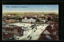 AK Mitau, Der Marktplatz  - Latvia