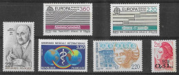 FRANCE N°2530,2531,2532,2533,2534 Et 2535 **  Neufs Sans Charnière Luxe MNH - Neufs