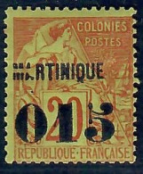 Lot N°A5543 Martinique  N°6 Neuf * Qualité TB - Unused Stamps