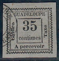 Lot N°A5517 Guadeloupe Taxe N°11 Oblitéré Qualité TB - Strafport