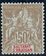 Lot N°A5475 Anjouan  N°19 Neuf * Qualité TB - Unused Stamps