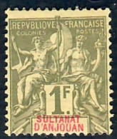 Lot N°A5474 Anjouan  N°13 Neuf * Qualité TB - Unused Stamps