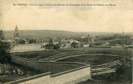 Cpa EPERNAY 51 Les Principaux Châteaux Des Maisons De Champagne Sur La Route De Châlons Sur Marne ( Castellane ) - Epernay