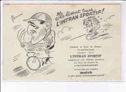 PUBLICITE : L'Intran Sportif - Vélo Cyclisme (Merviel)- Très Bon état - Werbepostkarten