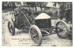 76 Circuit De La Seine Inferieure  Grand Prix De L' A.C.F. - Automobile -  Hanriot  Sur Voiture Darracq - Sonstige & Ohne Zuordnung