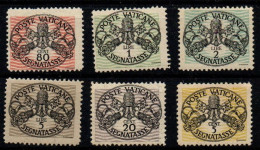 1946 - Vaticano S 13/S18 Stemma   ++++++++ - Postage Due