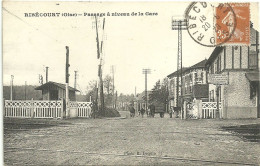 Ribecourt Passage A Niveau De La Gare - Ribecourt Dreslincourt