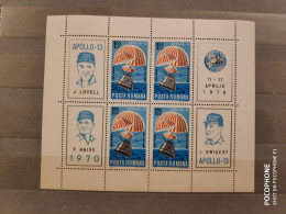 1970	Romania	Space 3 - Unused Stamps