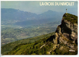 CPSM 10.5 X 15 Savoie LA CROIX DU NIVOLET Vue Aérienne - Autres & Non Classés