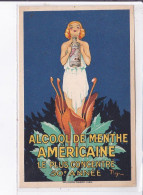 PUBLICITE : Alcool De Menthe Américaine - Très Bon état - Publicité