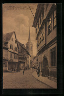 AK Erfurt, Allerheiligen-Strasse, Blick Auf Die Allerheiligenkirche  - Erfurt