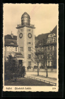 AK Erfurt, Humboldt-Schule Im Sonnenschein  - Erfurt