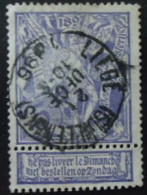 BELGIQUE N°71 Oblitéré - 1894-1896 Esposizioni