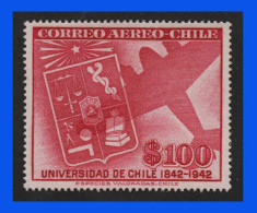 1942 - Chile - Scott Nº C 89 - MNH - Lujo - CH- 100 - 01 - Cile