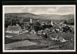 AK Hohenfels /Obpf., Teilansicht Mit Turm  - Sonstige & Ohne Zuordnung