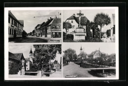 AK Ebensfeld, Brauerei, Kreuz, Ortspartien  - Sonstige & Ohne Zuordnung