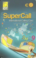 Spain: Prepaid IDT - SuperCall 2009 - Otros & Sin Clasificación