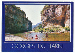 CPSM / CPM 10.5 X 15 Lozère Gorges Du Tarn Canoë-kayak Dans Les Détroits - Gorges Du Tarn