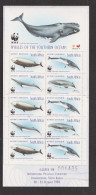 AFRIQUE DU SUD   Y & T CARNET POSTE AERIENNE C27 I BALEINES EXPOSITION PHILATELIQUE ILSAPEX 98 1998 NEUF - Carnets