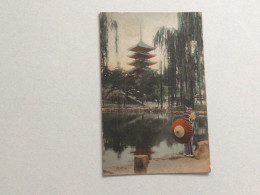 Carte Postale Ancienne Five-Storied Pagoda (Gojuno-Toh.) Nara Park - Otros & Sin Clasificación