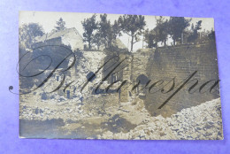 Coucy Le Chateau  D02  Ruines/  2 X Cpa /ancien Carte Photo Veritable - Other & Unclassified