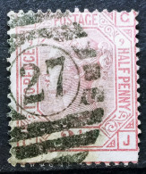 INGLATERRA - IVERT Nº 56 PLANCHA 9 USADO - LA REINA VICTORIA - EL DE LA FOTO - Used Stamps