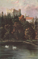 8959 SCHWANGAU - HOHENSCHWANGAU, Schloß Hohenschwangau, Künstler-Karte L. Schröpfer - Sonstige & Ohne Zuordnung