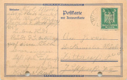 Postcard Germany Personal Correspondence - Sonstige & Ohne Zuordnung