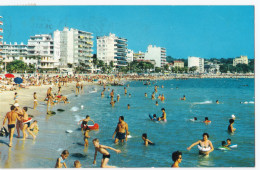 Juan-les-Pins - La Plage Et La Promenade Du Soleil - Juan-les-Pins