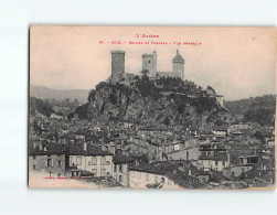 FOIX : Rocher Et Château, Vue Générale - état - Foix