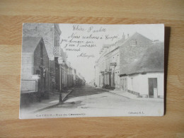 CAYEUX RUE DU COMMERCE CARTE DOS SIMPLE - Cayeux Sur Mer