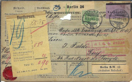 ALLEMAGNE Ca.1905: Bulletin D'Expédition CR De Berlin Pour Genève (Suisse) - Lettres & Documents